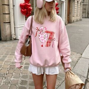 67 Valentine (Tween Trend) Sweatshirt S M L XL New Graphic Valentine's Day